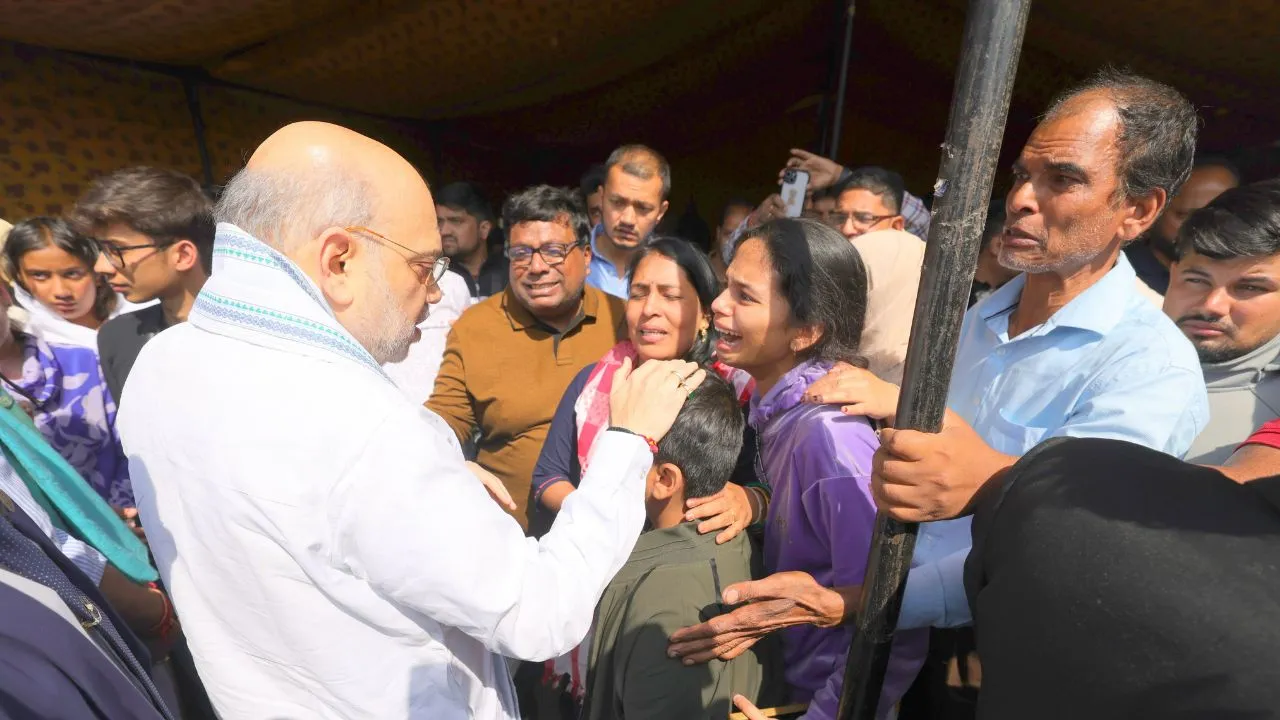 Amit Shah at Pahalgam