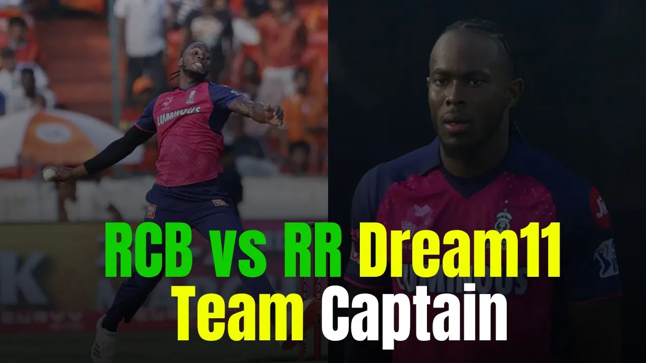 RCB vs RR Dream11 Team Captain