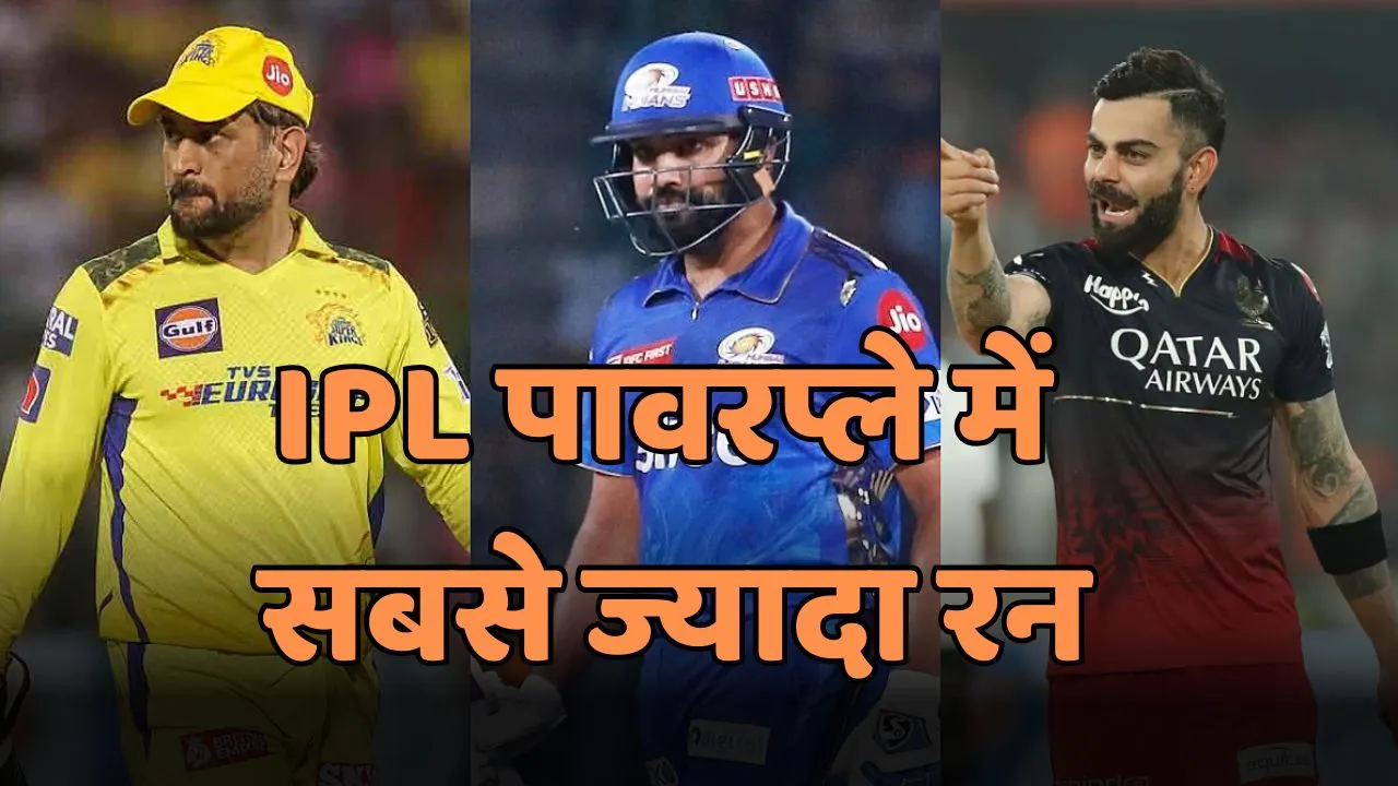 Who has scored the most runs in powerplay in IPL history Shikhar Dhawan scored most runs in indian premier league power play
