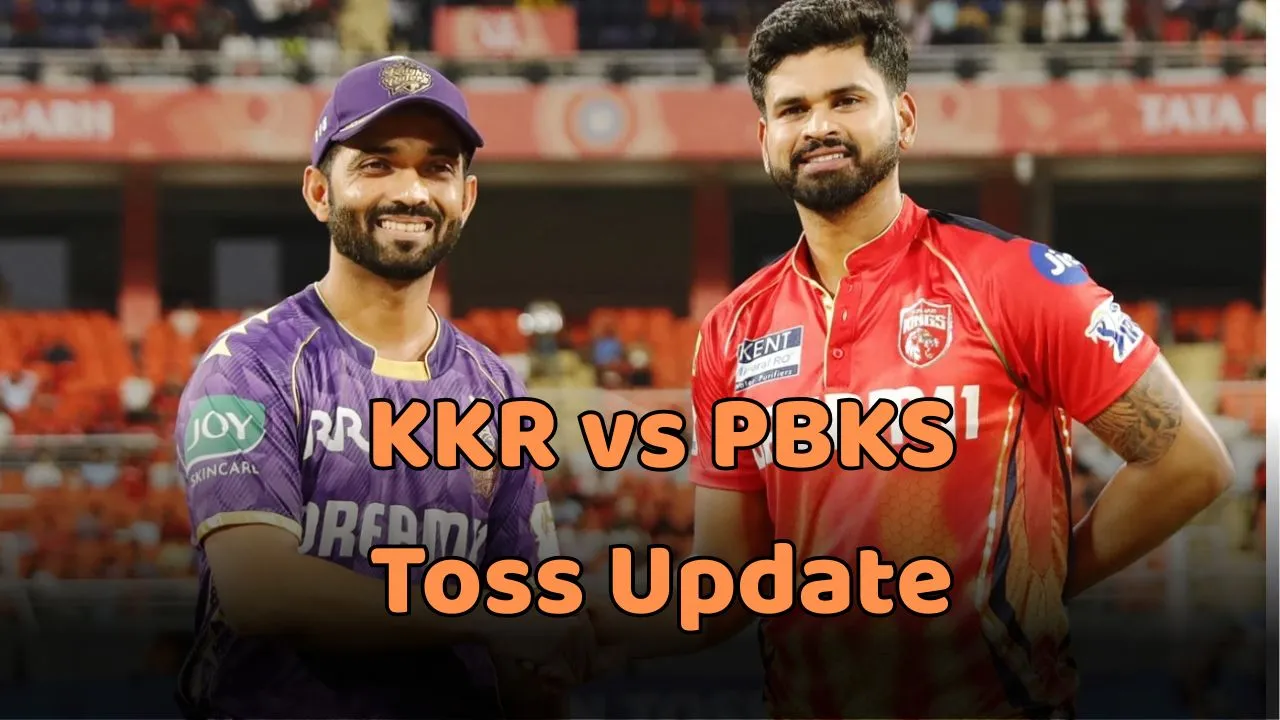 KKR vs PBKS toss update