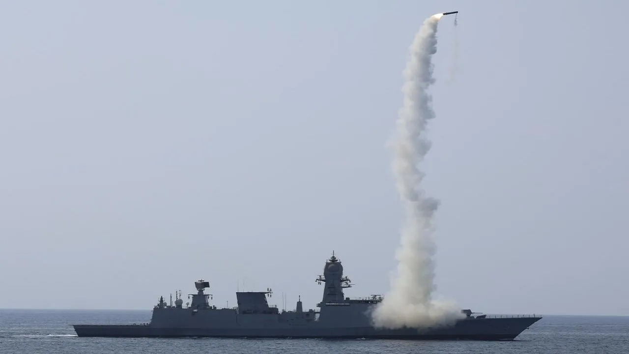 multiple anti-ship firings