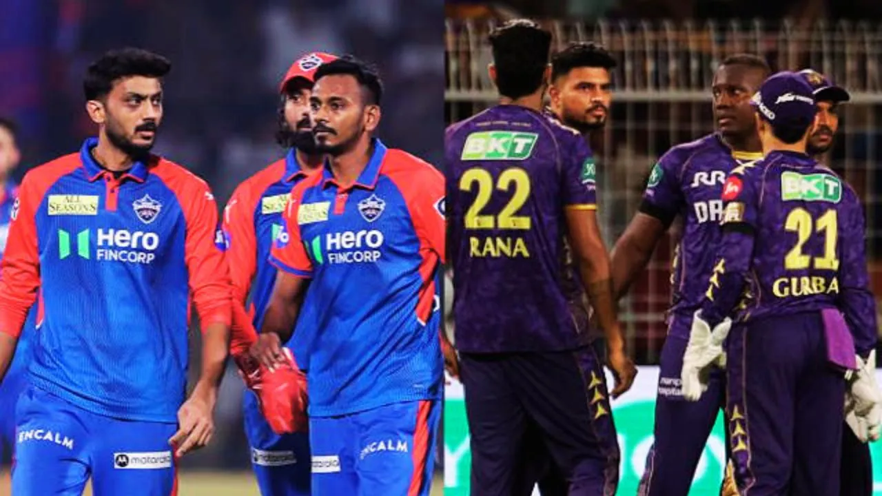 DC vs KKR Head to Head