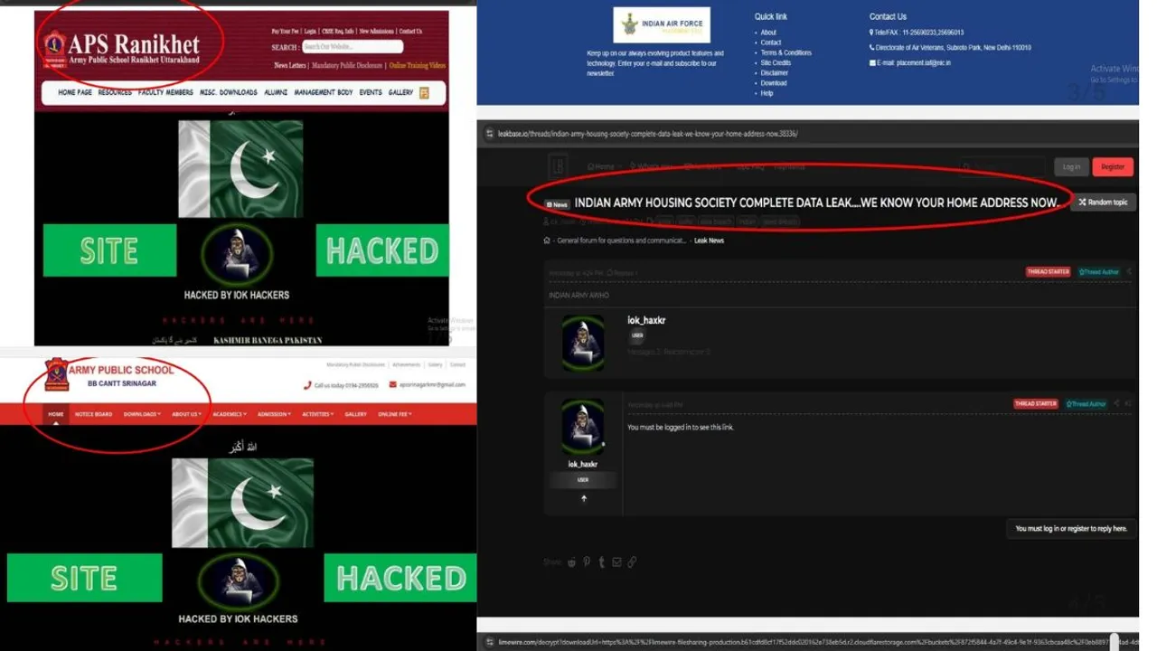 Pakistani cyber attack