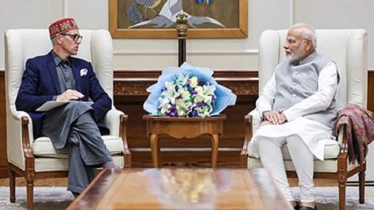 narendra modi and omar abdullah