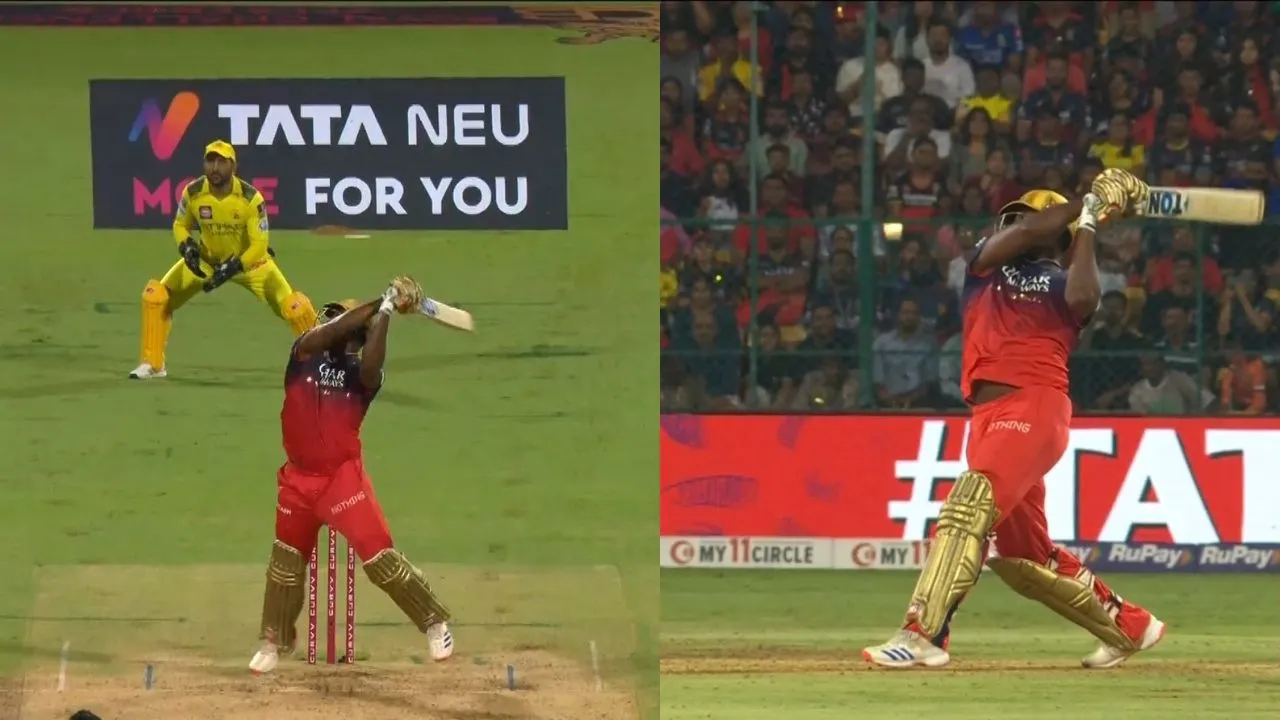 Romario Shepherd was out syllabus for CSK hits 53 run on 14 balls during RCB vs CSK IPL 2025 