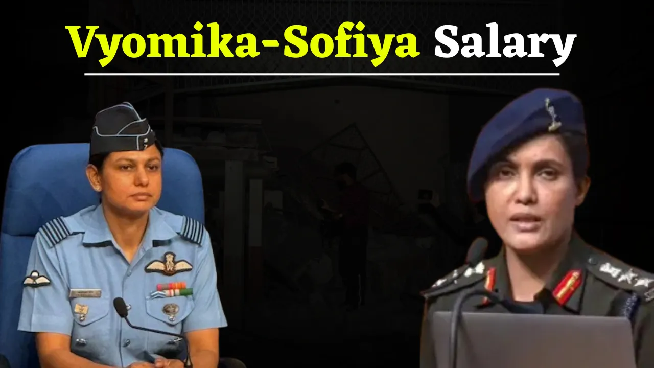 Sophia and Vyomika Salary operation Sindoor