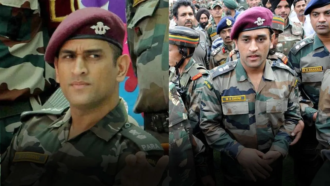 ms dhoni part-of-territorial-army-may-also-assigned-duty-on-border during India-Pakistan Tension
