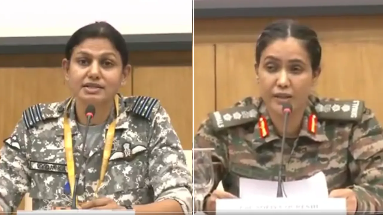 Vyomika Qureshi Says India hits Pakistan hardly Masjid news