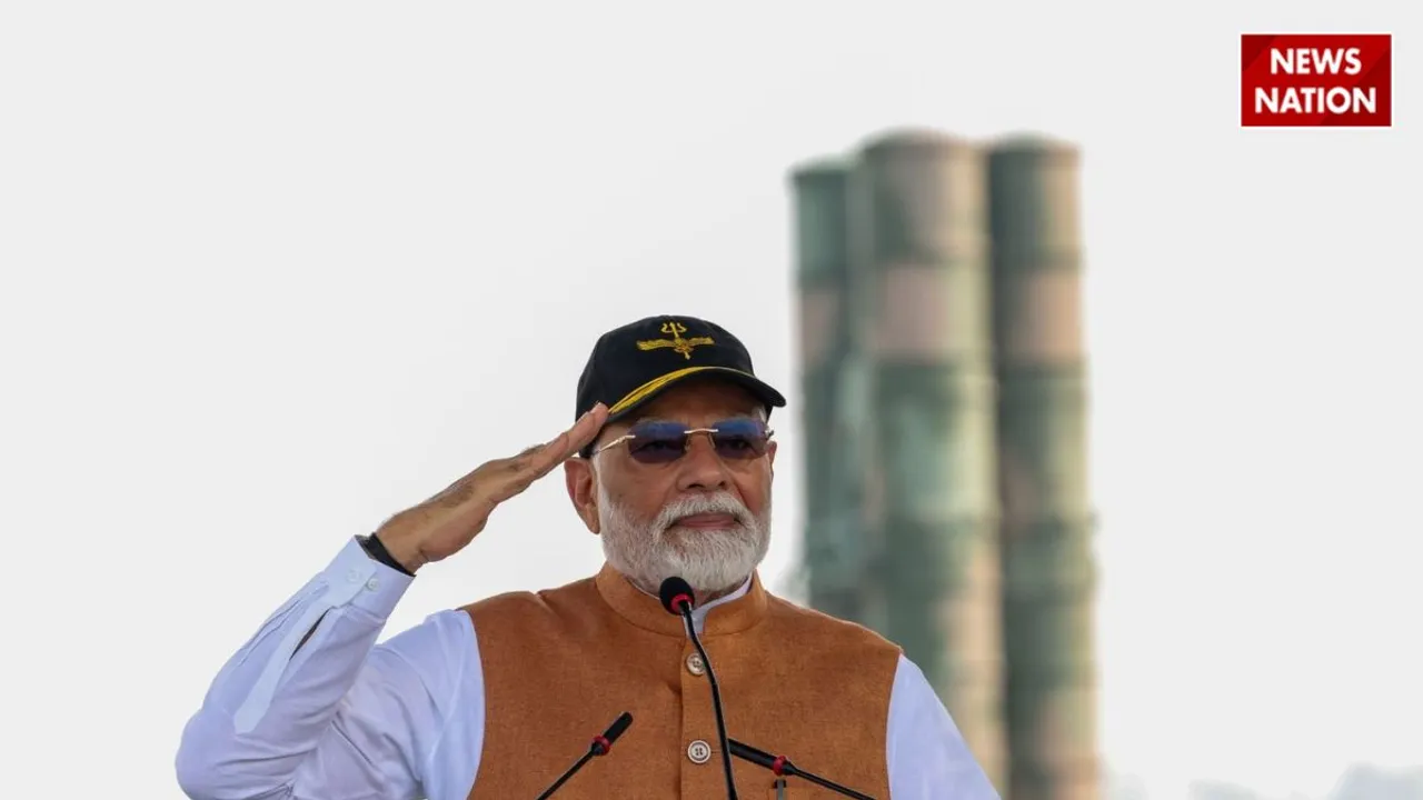pm modi at Adampur Airbase