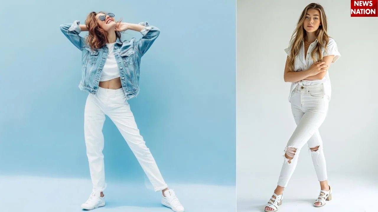  White jeans