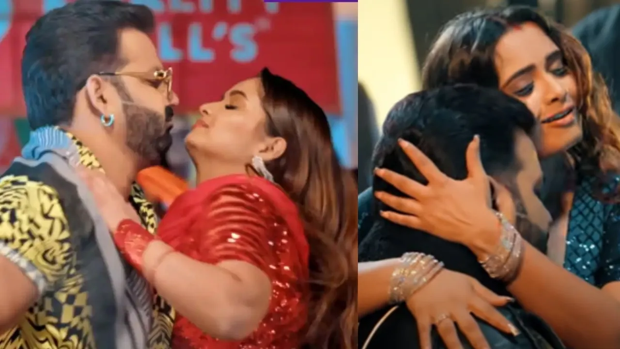 Pawan Singh new Bhojpuri song saiya milal ladkaiya with Neelam giri  viral on social media .....