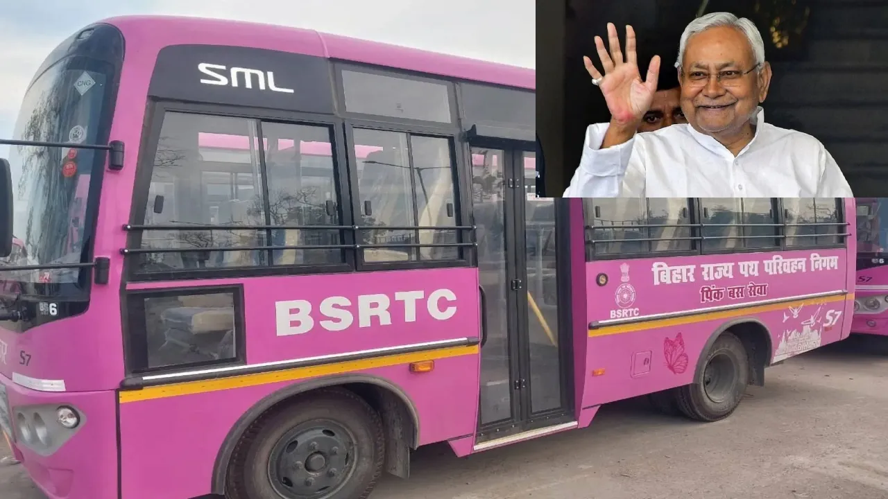 bihar pink bus service