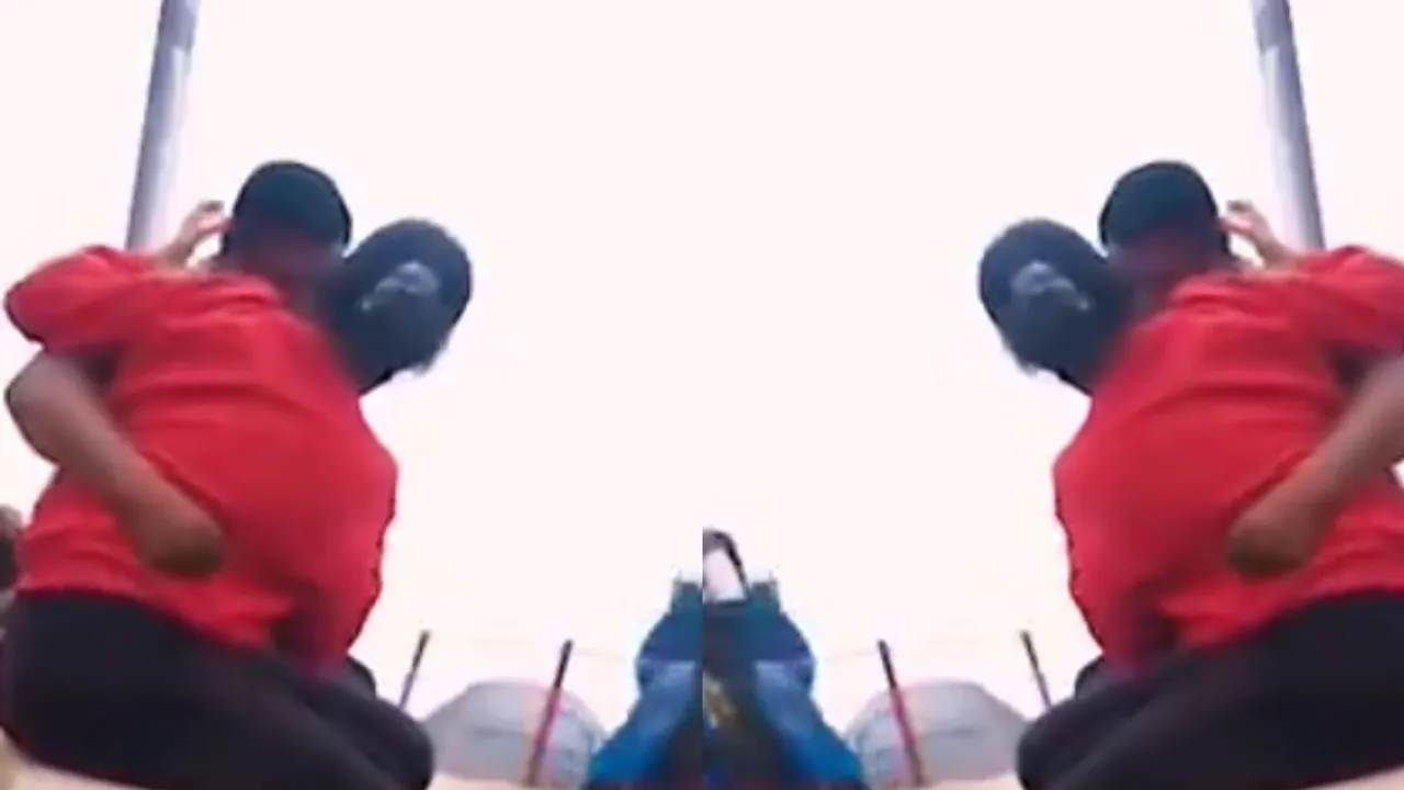 Kedarnath kissing video 