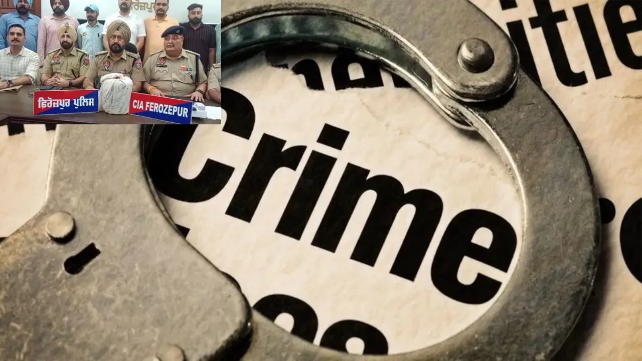 Ferozepur three drug smugglers arrested