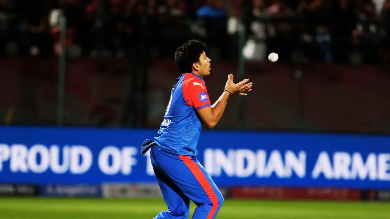 Madhav Tiwari DC vs MI