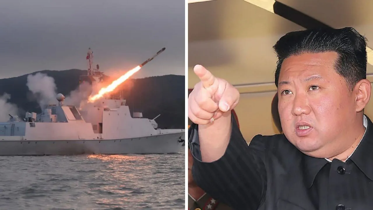 north korea warship launch accident