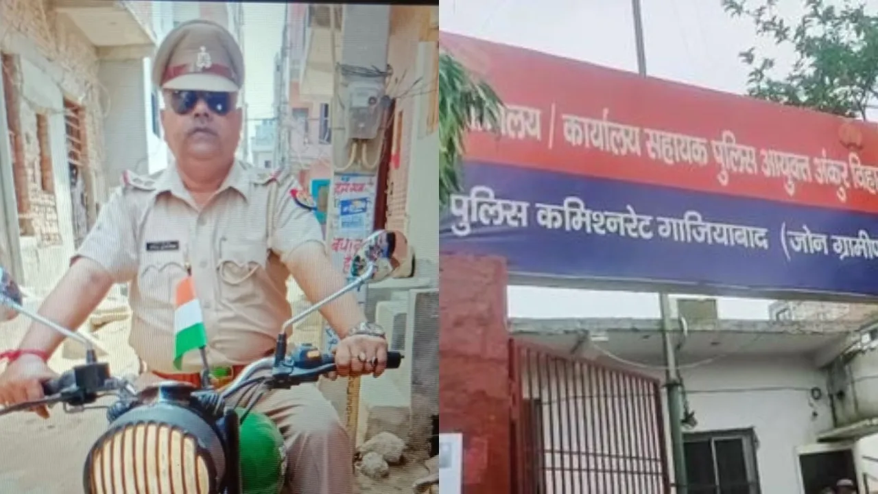 Ghaziabad acp office roof collapsed