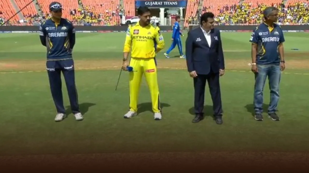 GT vs csk toss update chennai super kings won toss opt bat first today match playing 11