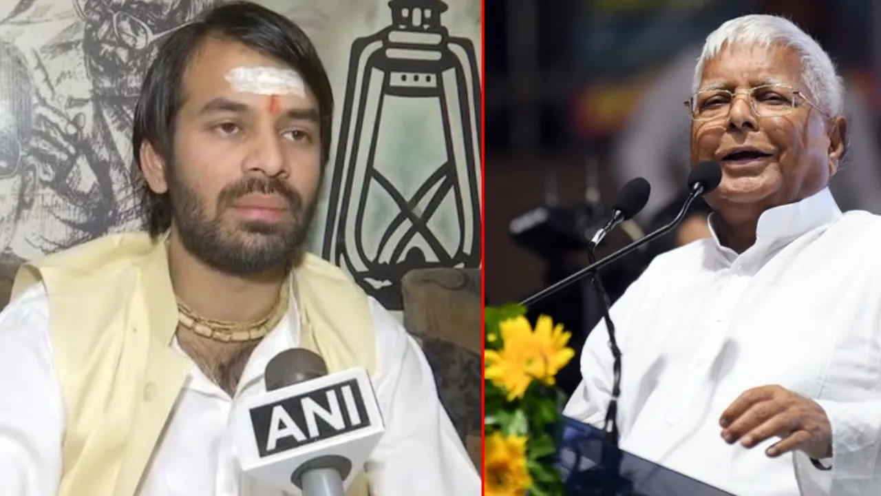 Lalu Prasad Yadav Expels Tej Pratap Yadav for 6 Years Bihar Election 2025