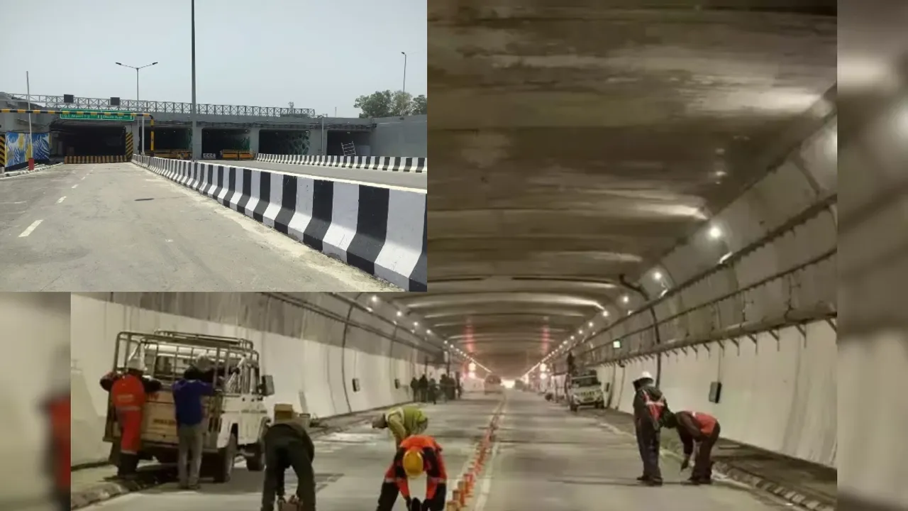 Dwarka Expressway tunnel