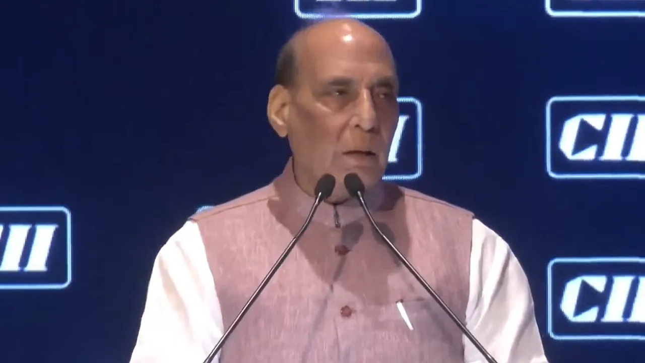 Rajnath Singh CII
