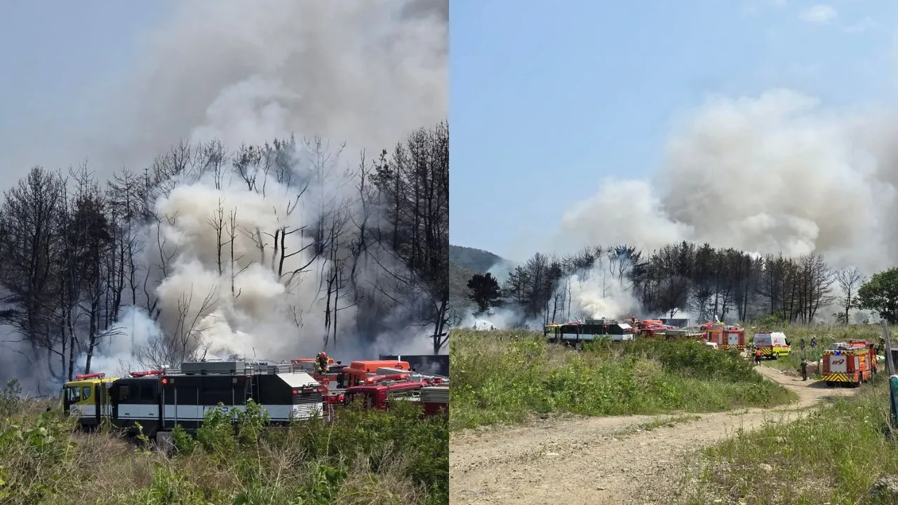South Korea Navy Plane Crash