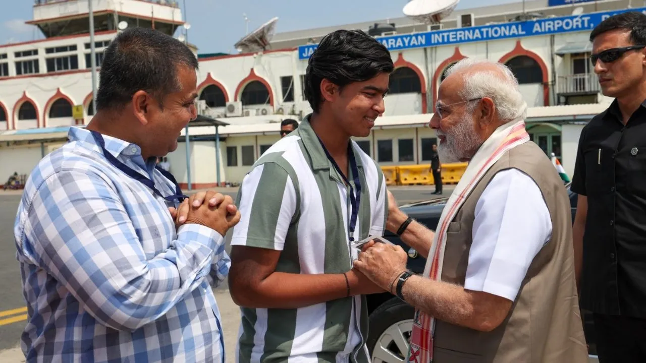 Vaibhav Suryavanshi after making history in ipl 2025