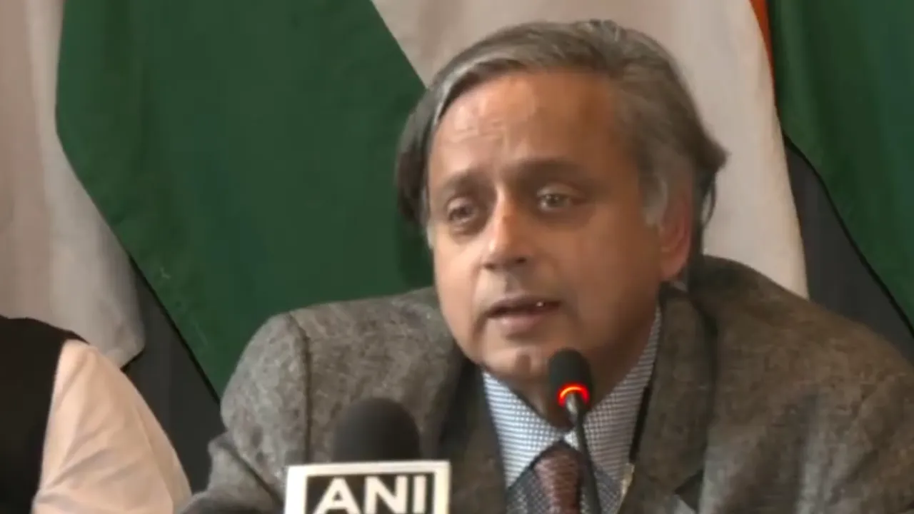 Shashi Tharoor slams colombian Govt All Party Delegation