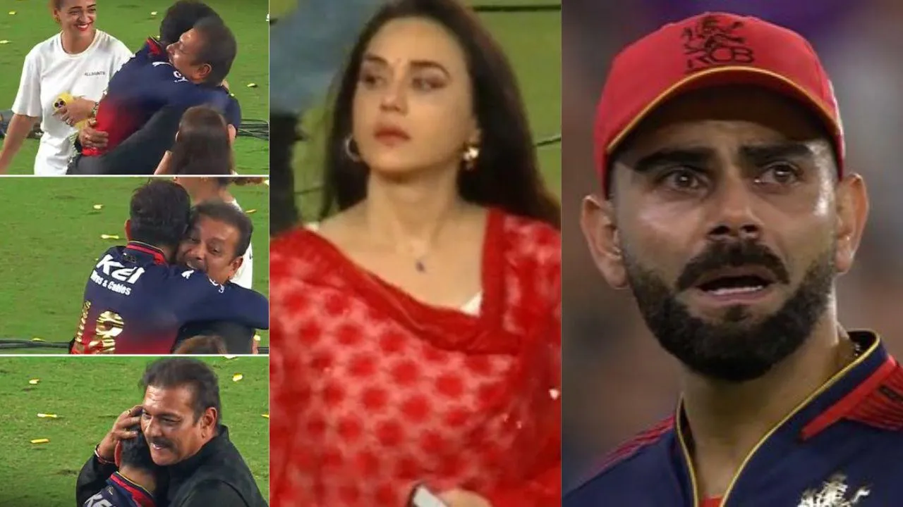 virat kohli celebration to preity zinta emotions here are 10 heart touching Moments of rcb vs pbks ipl 2025 final