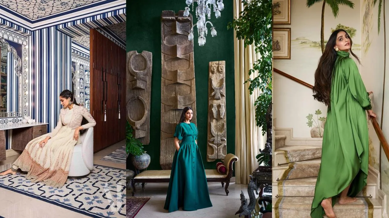 Sonam Kapoor mumbai house looks royal palace every corner is very luxurious see pictures