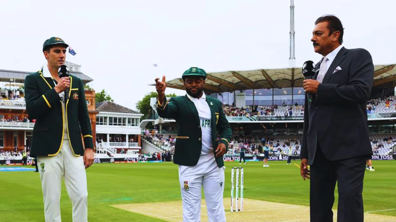 South Africa won the toss invited Australia to bat first in the WTC Final 2025