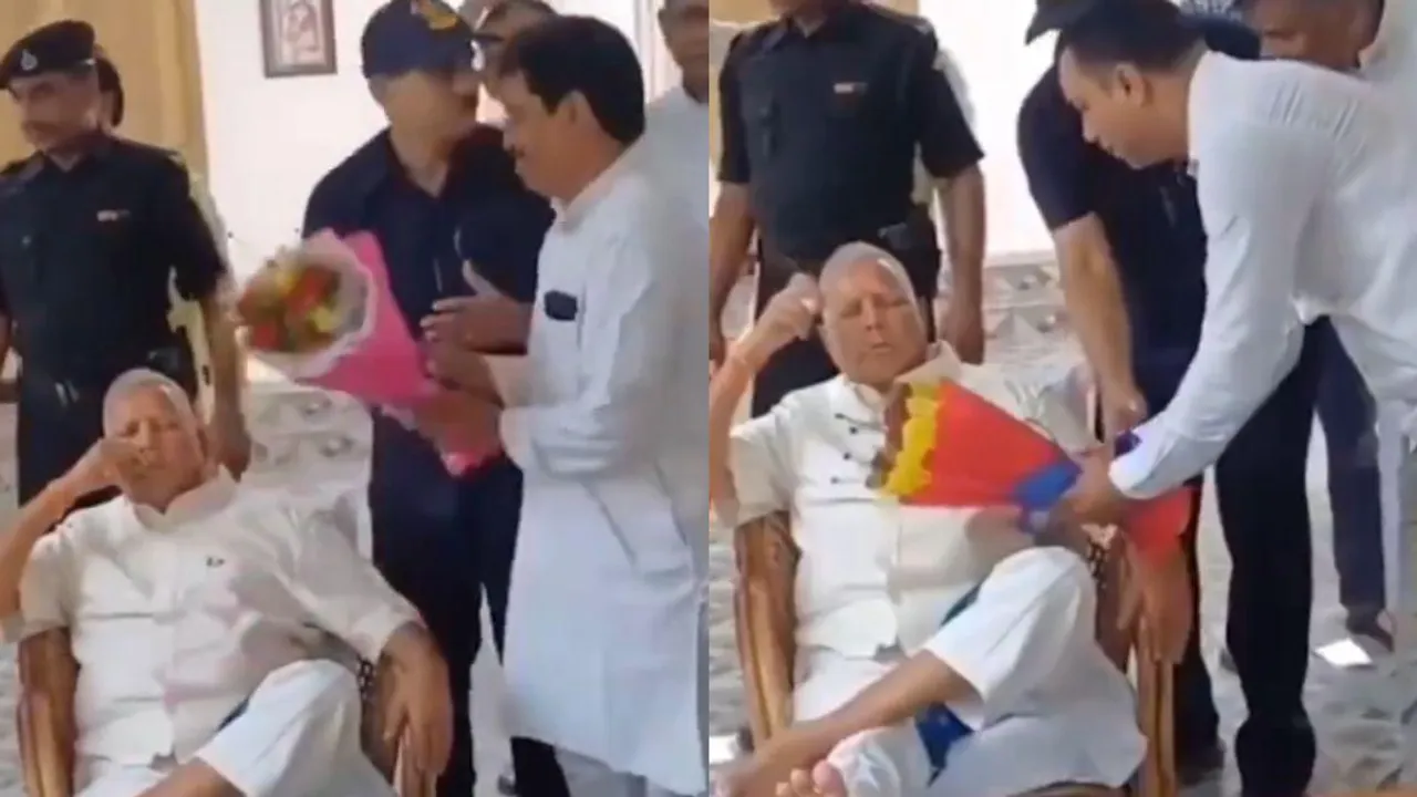viral lalu yadav video on social media