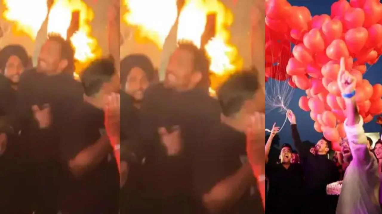 Harshvardhan rane life was saved by whisker helium balloons burst in party video vir