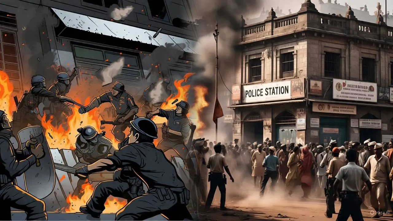 police station attack