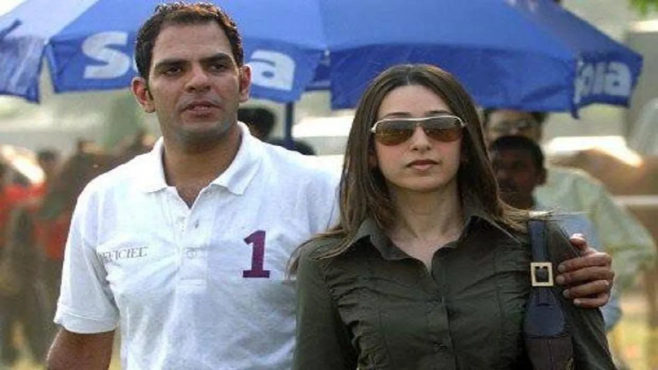 Sanjay Kapoor and Karishma Kapoor