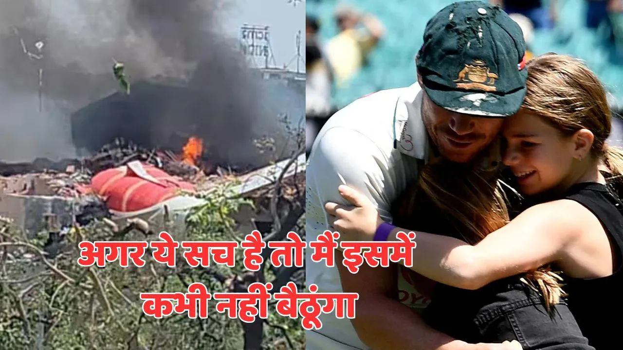 i will never ever fly to air india flight david warner reaction on ahmedabad plane crash accident