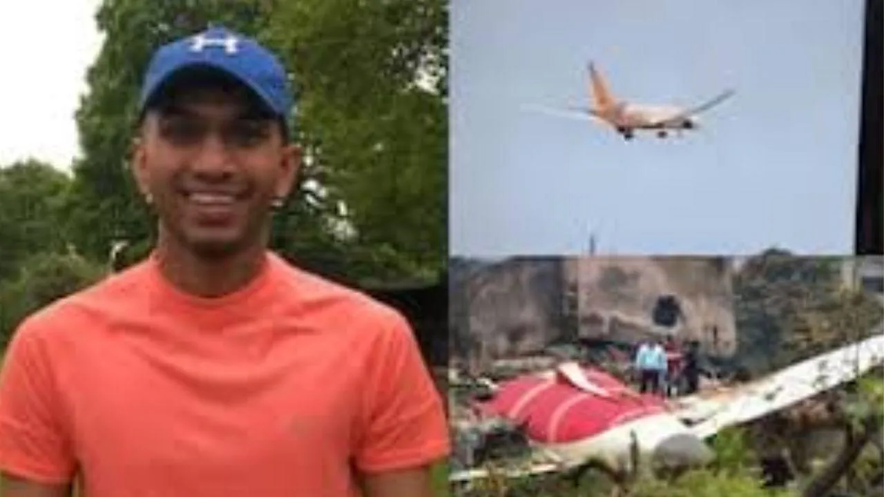 23 Year old cricketer Dirdh Pate died in ahmedabad plane crash