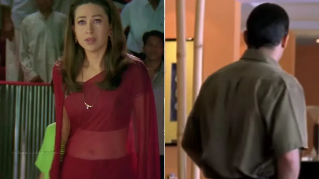 This actor kissed Karisma Kapoor hand in front of her husband actress took this step in crowded gath