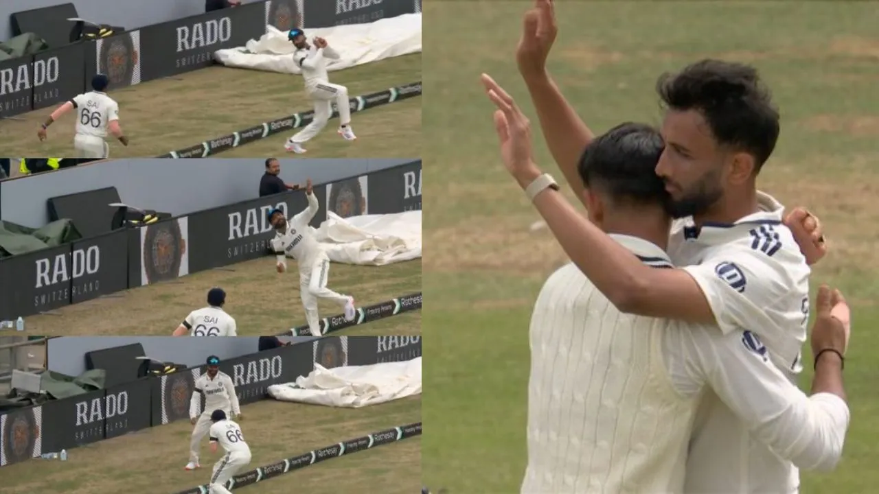 ravinder jadeja sai sudarshan catch