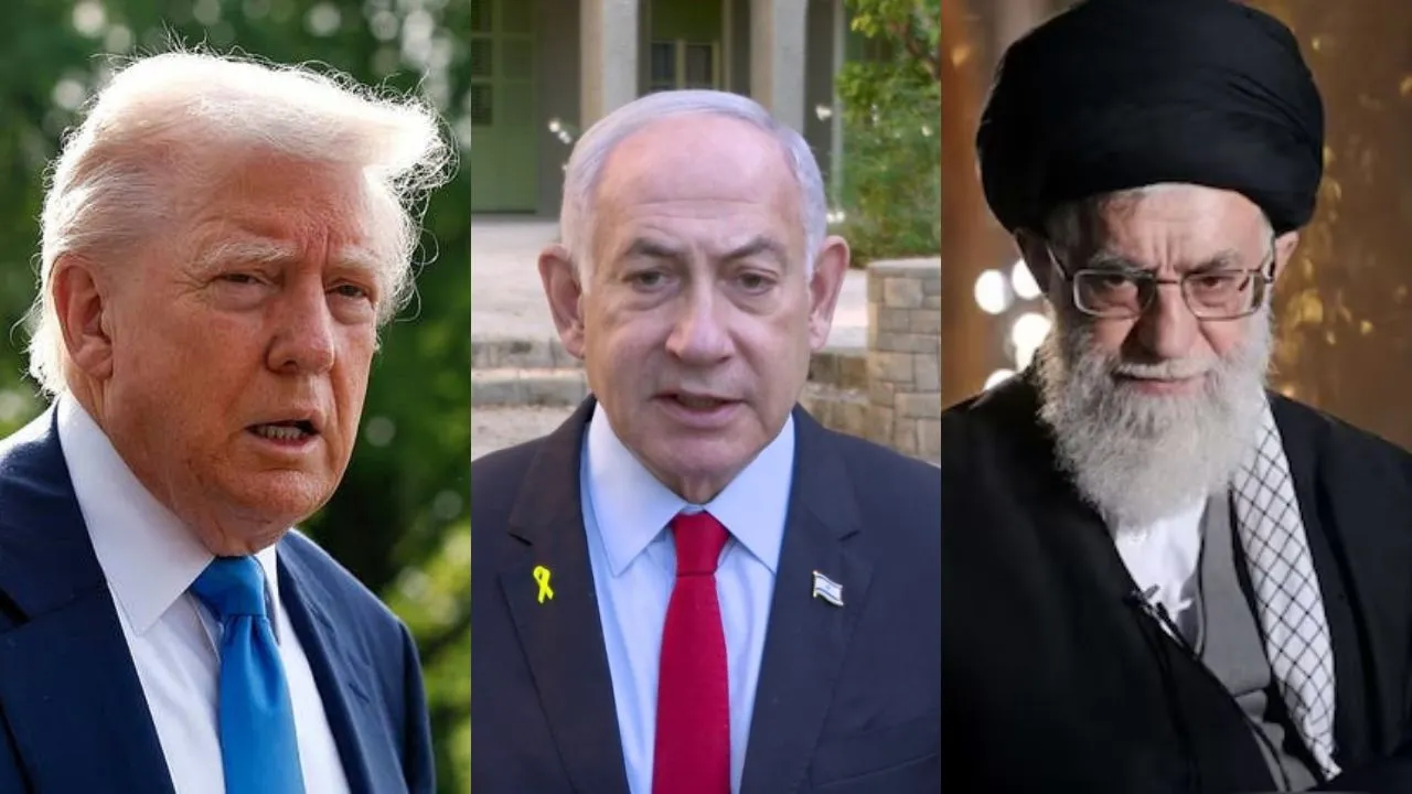 Trump Benjamin and Ali Khamenei