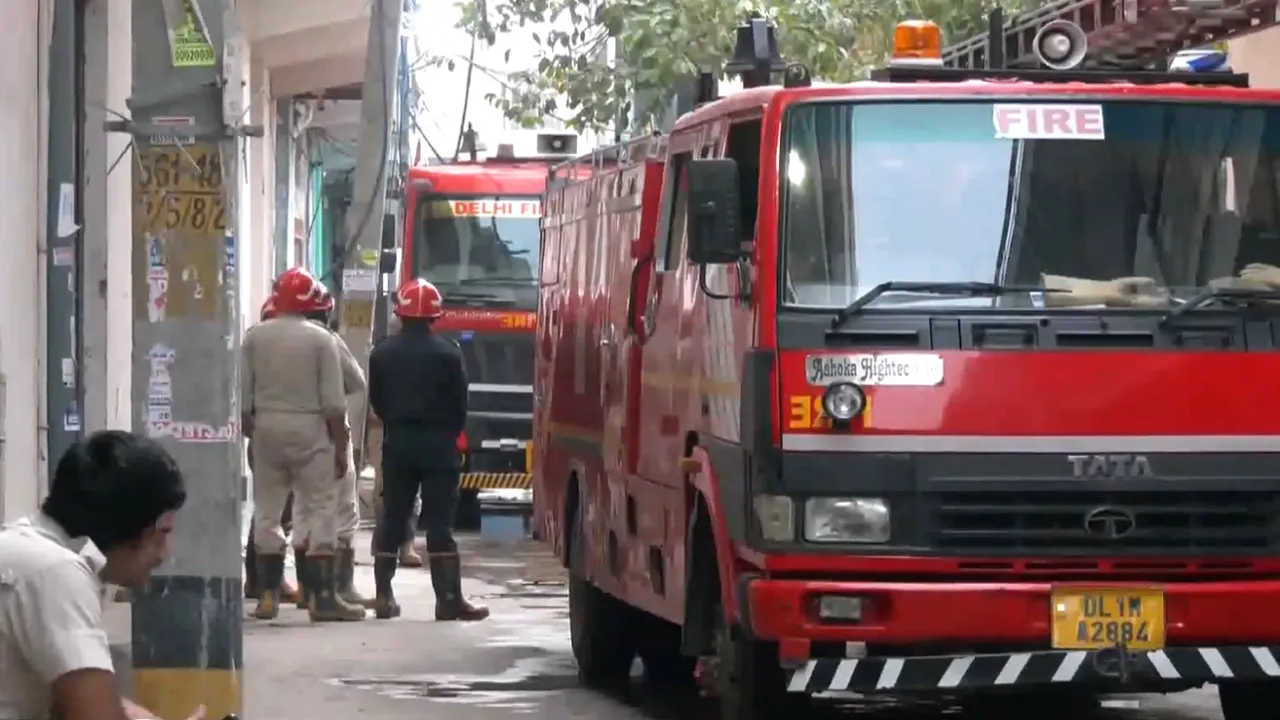 Delhi Fire 25 June