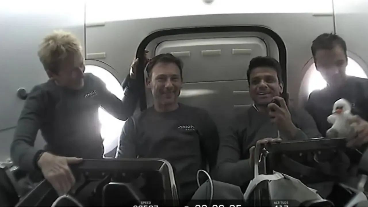 group captain shubhanshu shukla space mission