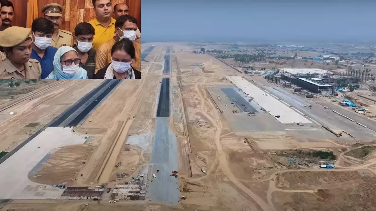 air india pilot disrupt Jewar airport project