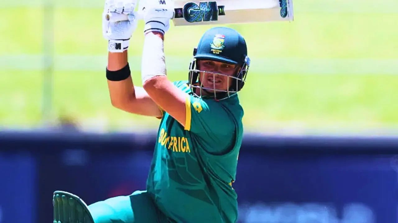 Lhuan-dre Pretorius 153 runs knock reminded of south african legend Graeme Smith