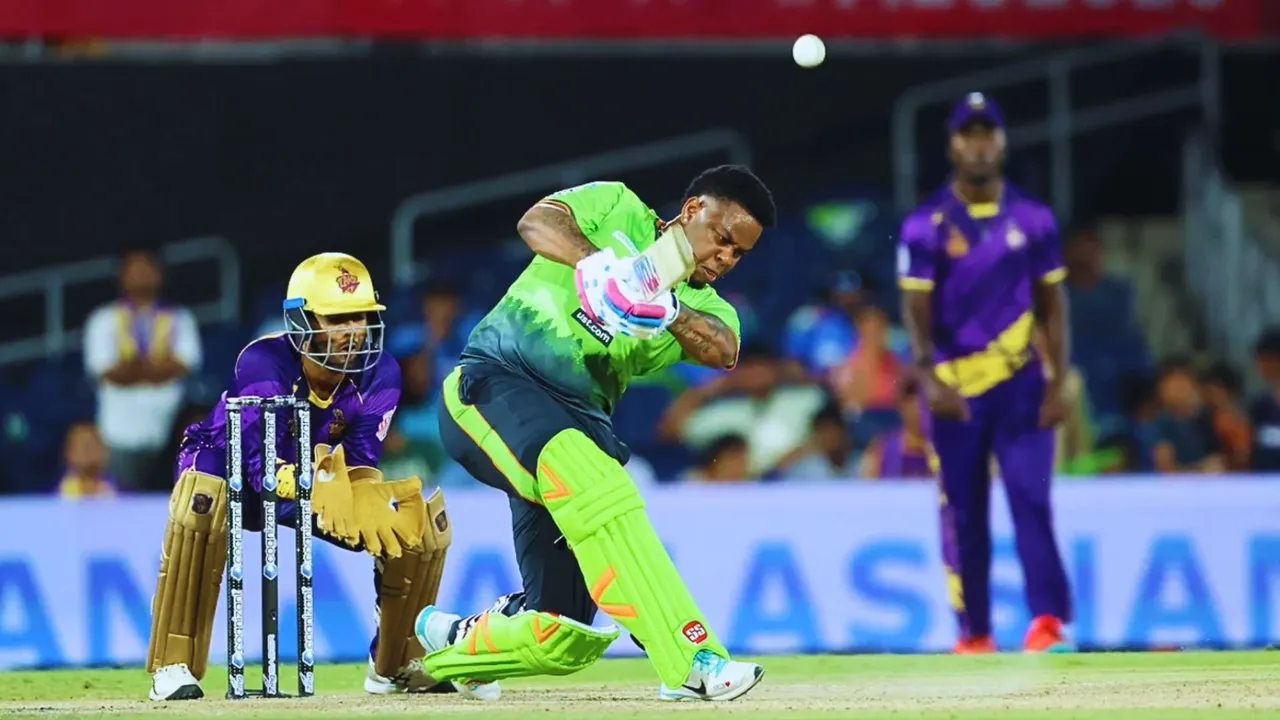 Shimron Hetmyer's storm in the mlc 2025 after scoring 97 runs in 40 balls played an innings of 26 ball 64 runs