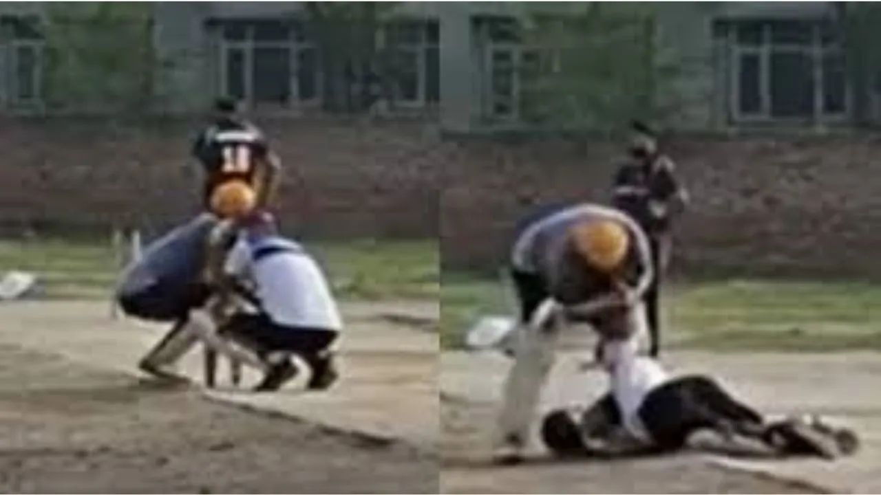 viral video claim cricketer-died-due-to-heart-attack-in-punjab