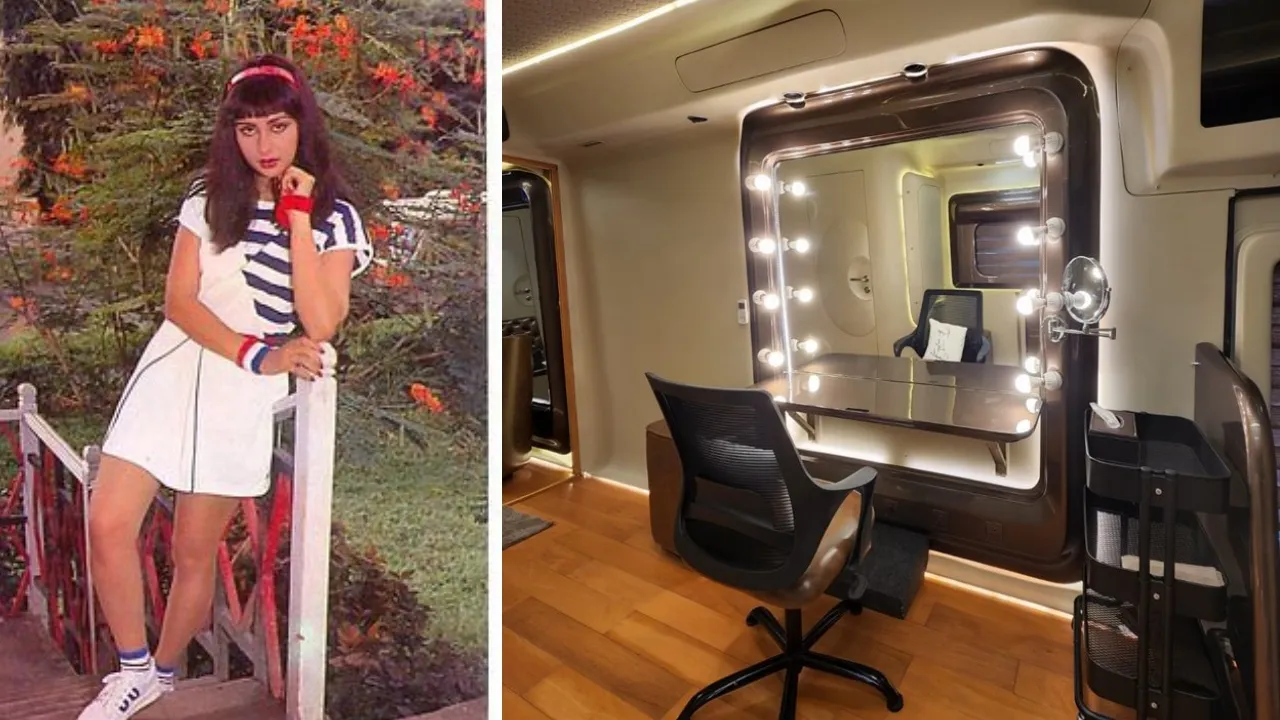 When actresses used to change clothes behind tree then Poonam Dhillon started first vanity van compa