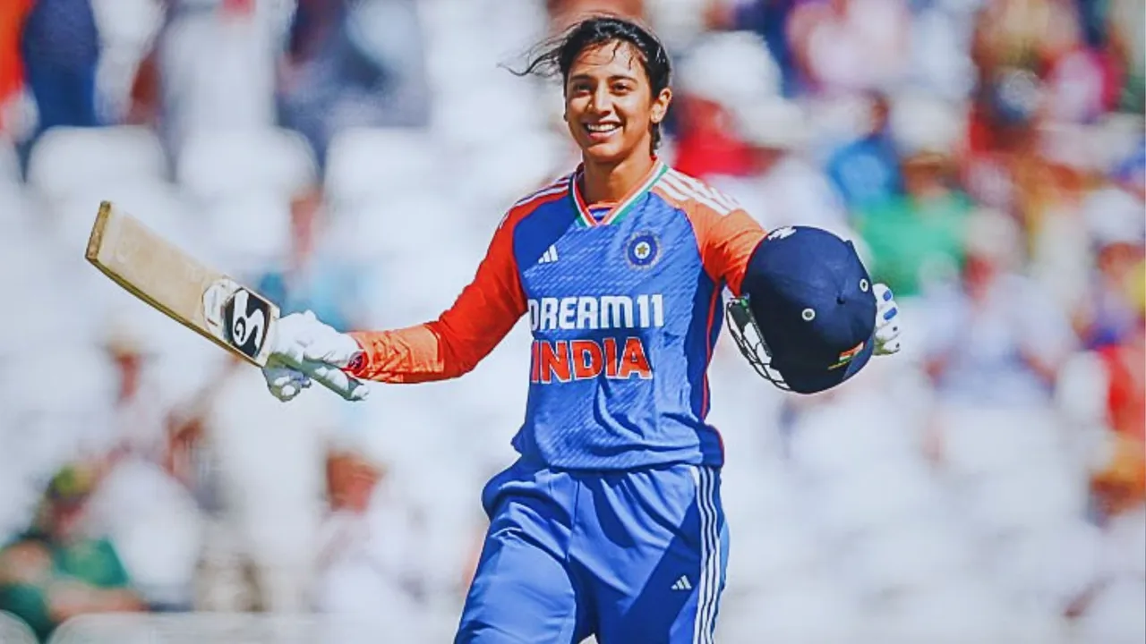Smriti Mandhana climbs up in the icc rankings after scoring a tremendous century