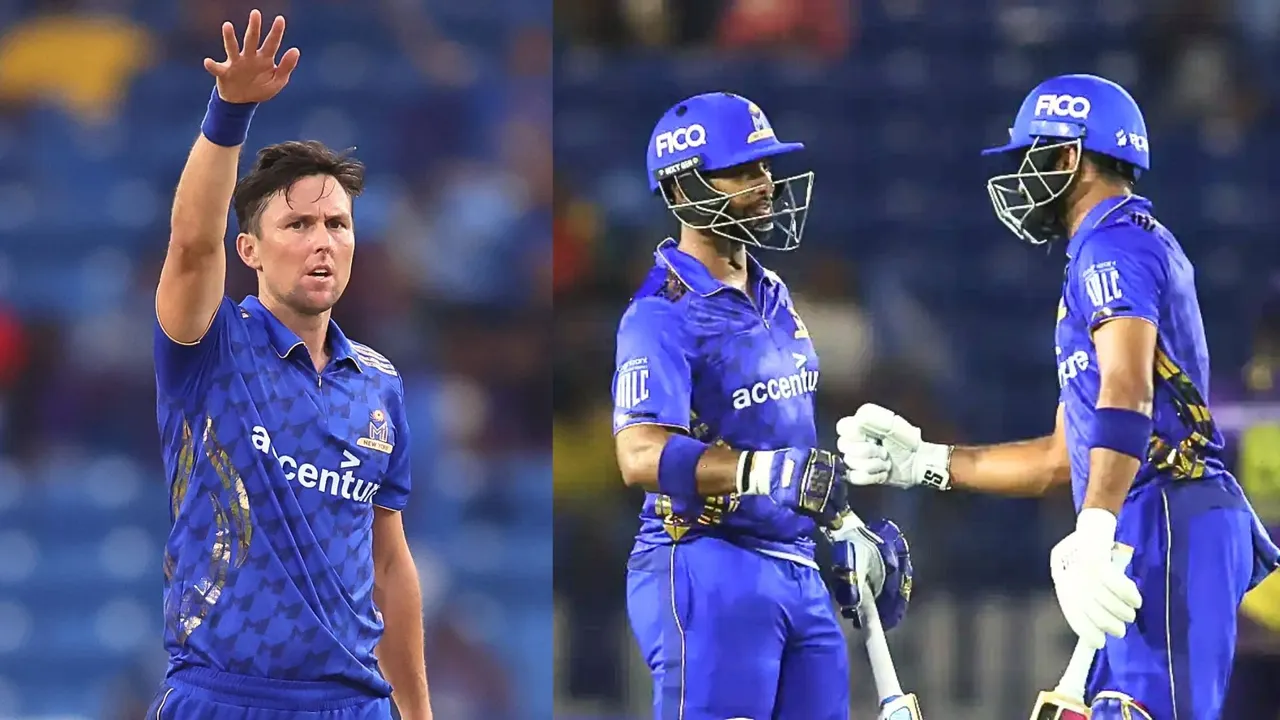 Trent Bolt wreaks havoc as MI New York defeated LA Knight Riders by 8 wickets