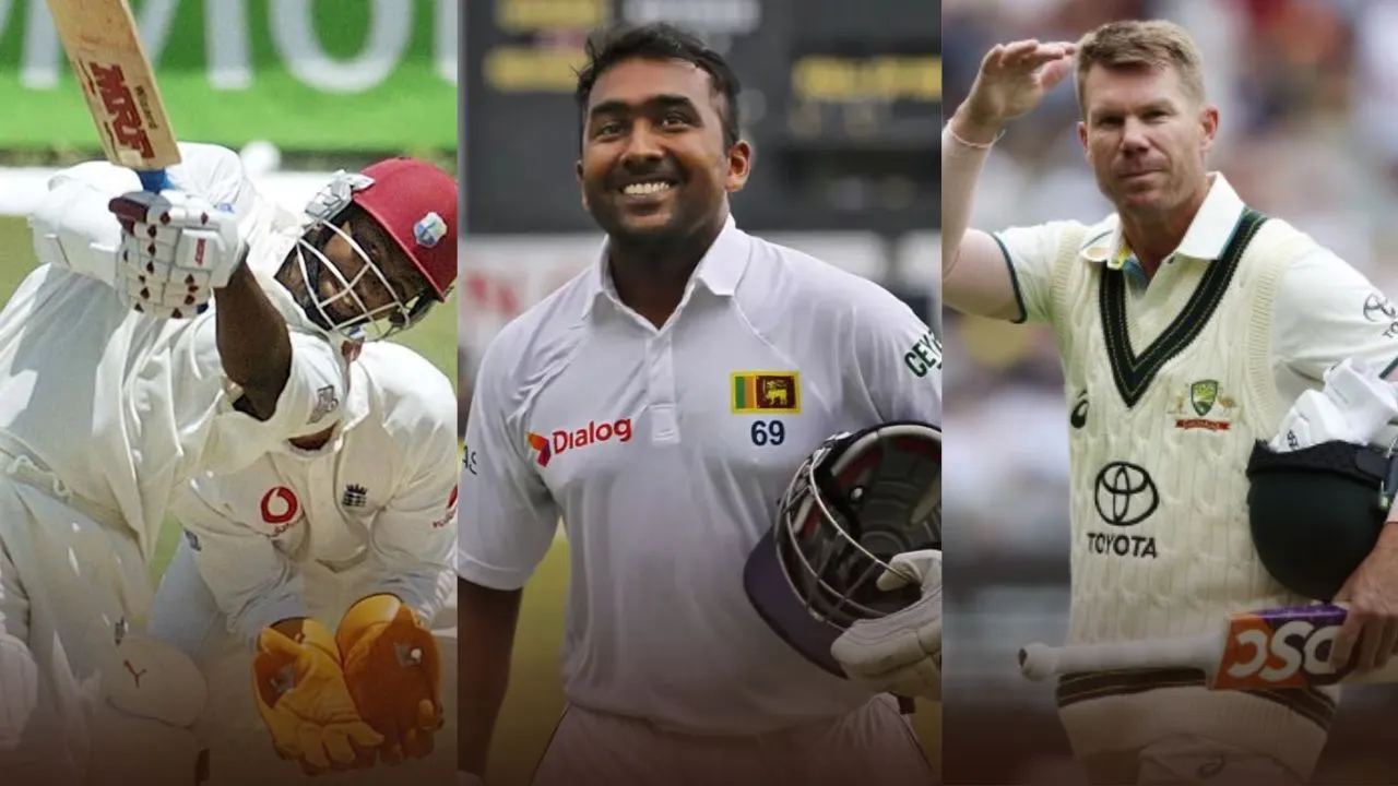 top 10 highest test score by a batsman